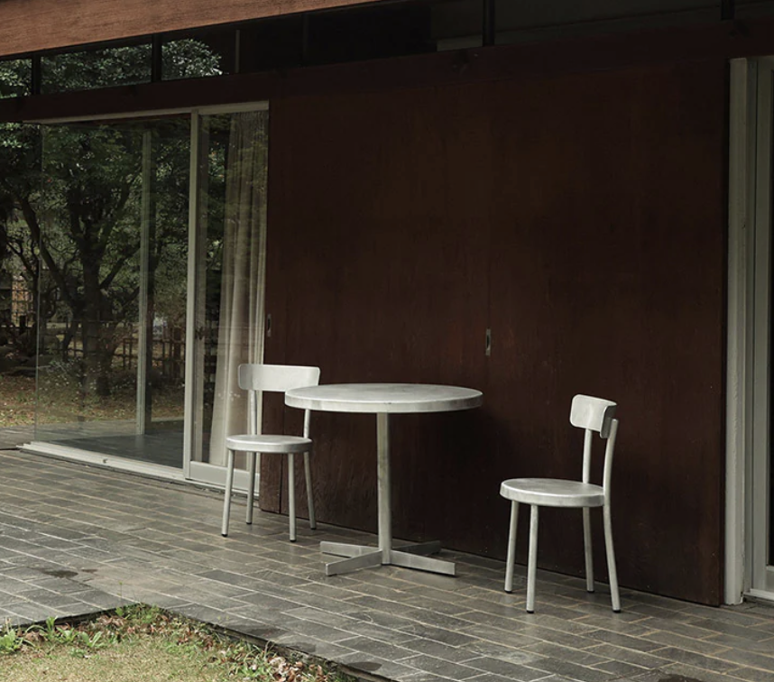 FRAMA Tasca Chair - Aluminium