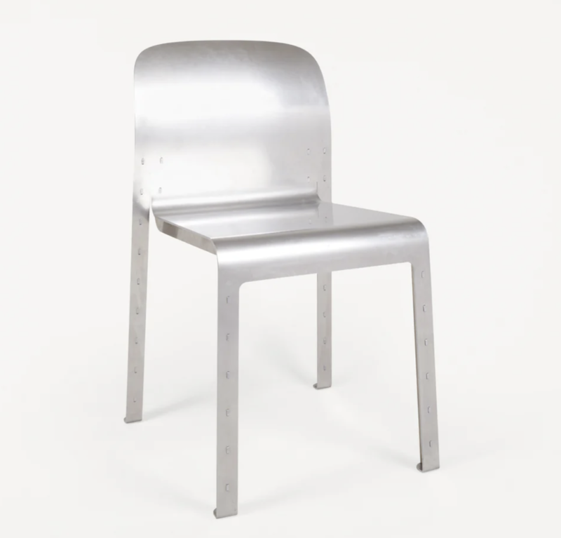 FRAMA Rivet Chair - Aluminium