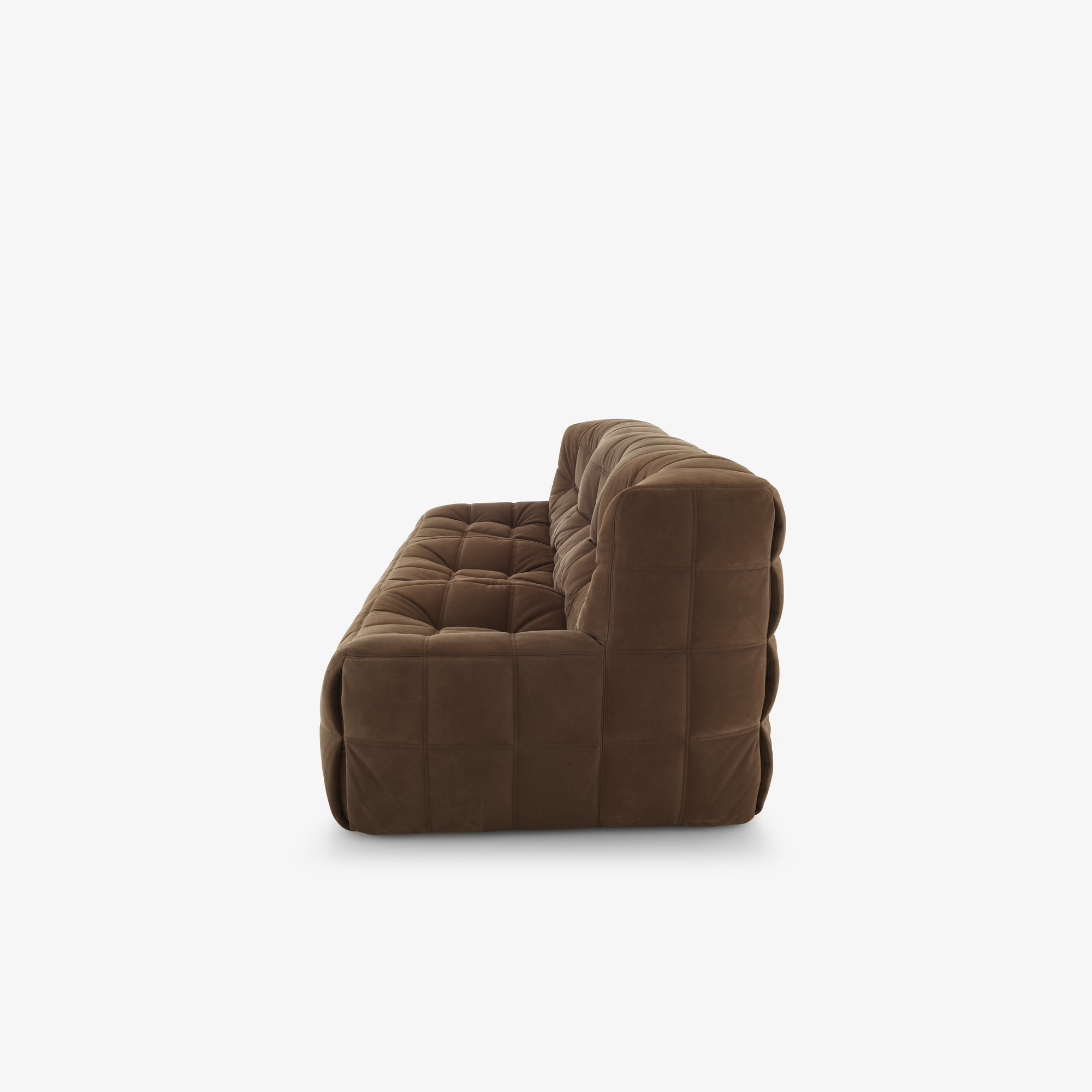 Ligne Roset Kashima Large 3-zit - Alcantara Chesnut