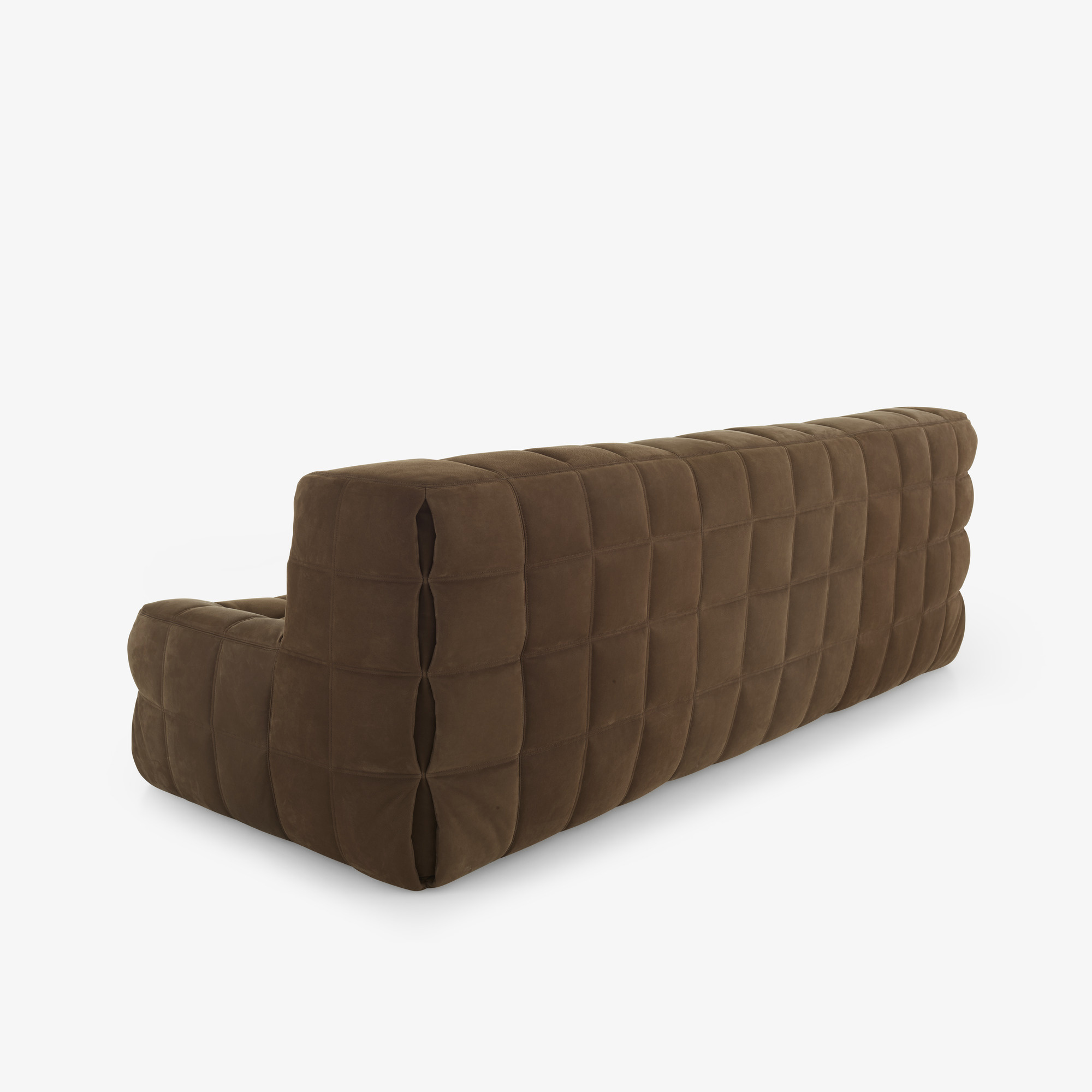 Ligne Roset Kashima Large 3-zit - Alcantara Chesnut
