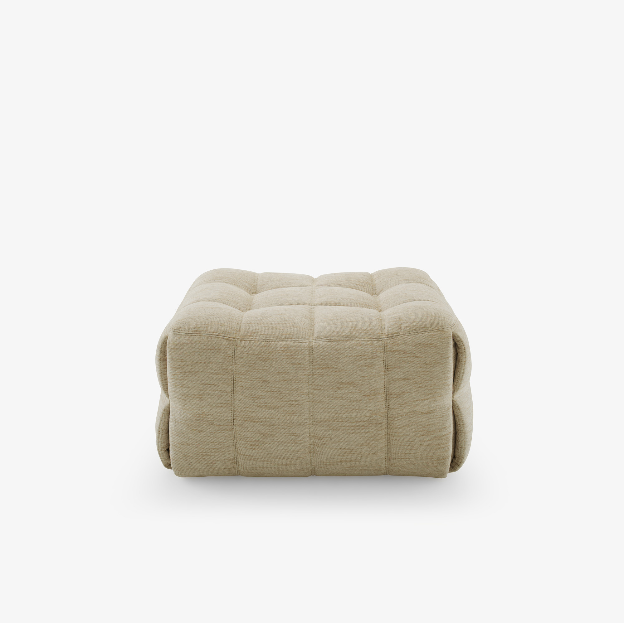 Ligne Roset Kashima Small footstool - Kerala Ficelle