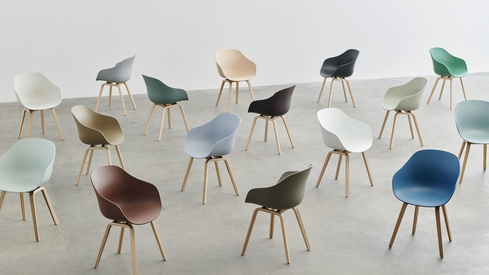 HAY AAC222 Chair Water-Based Lacquered Oak