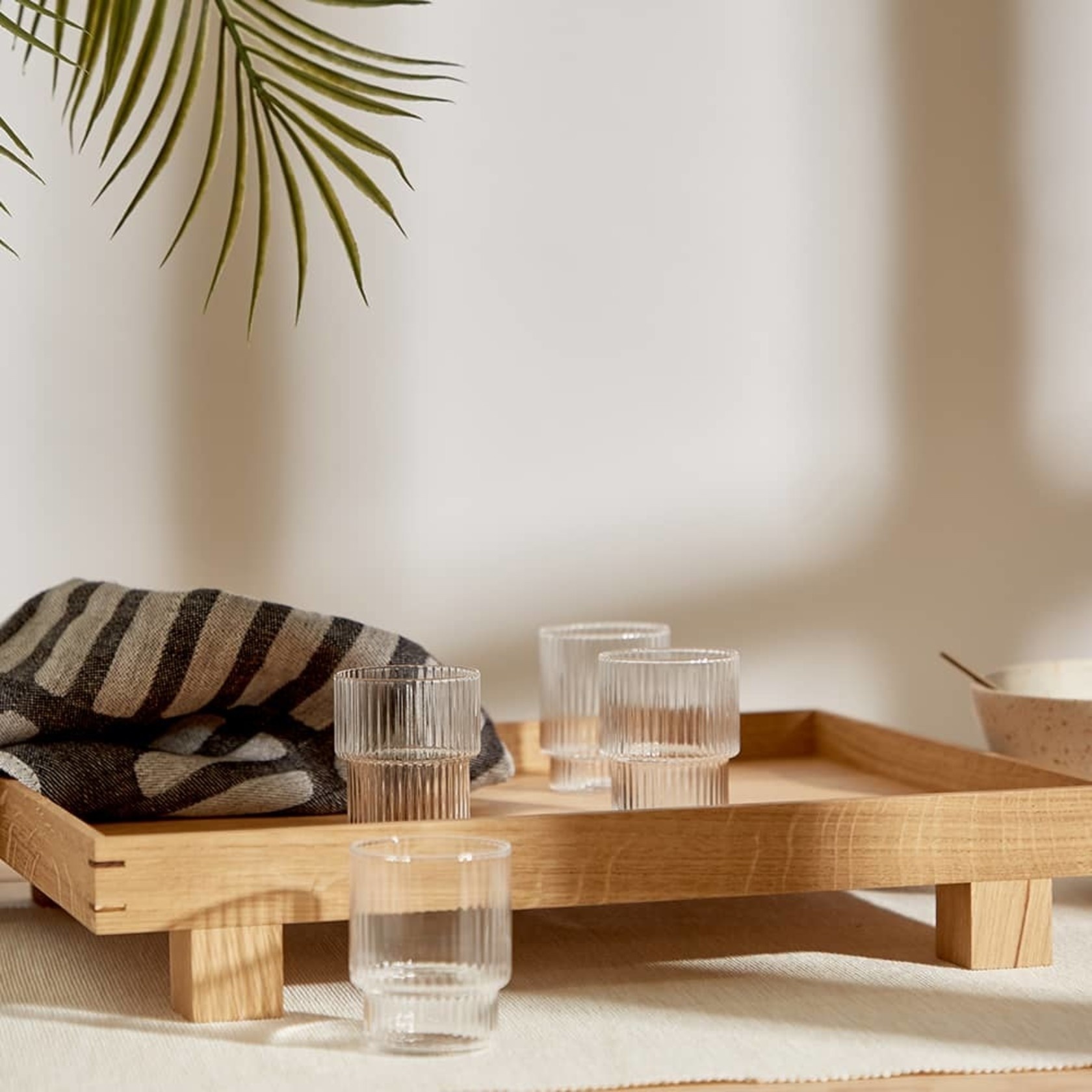 Ferm Living Ripple Small Glasses - Set of 4