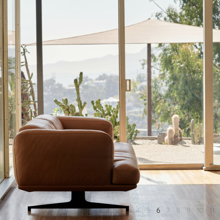 &Tradition Inland AV23 - Noble Cognac Leather/Warm Black