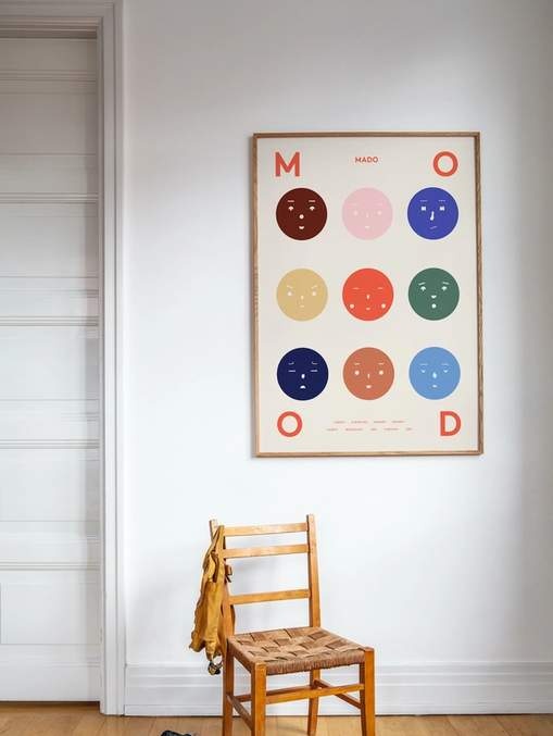 PAPER COLLECTIVE Nine Moods - 30x40 Art print
