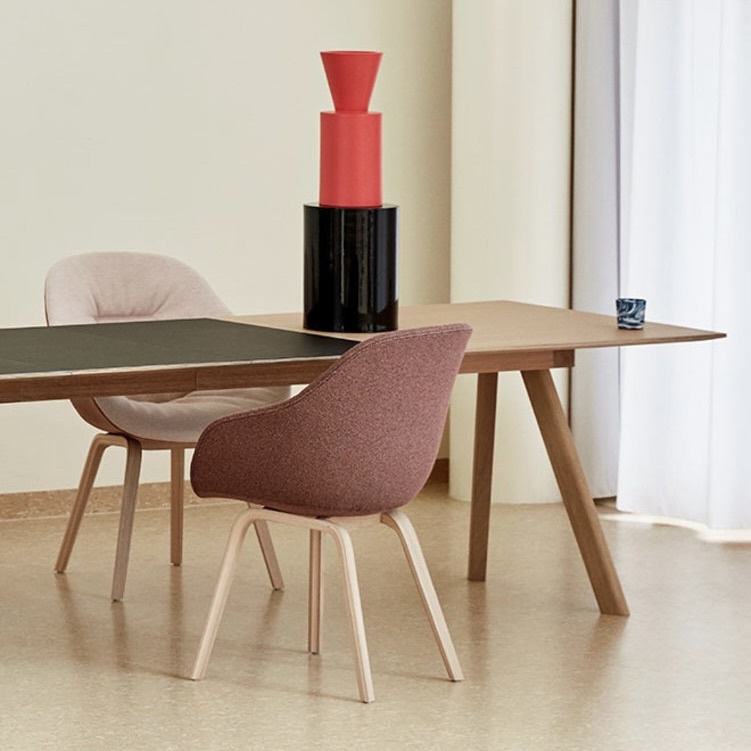 HAY CPH30 Table Extendable waterbased lacquered solid oak 200 x 90 cm + 1 extendable leaf - SHOWROOM MODEL