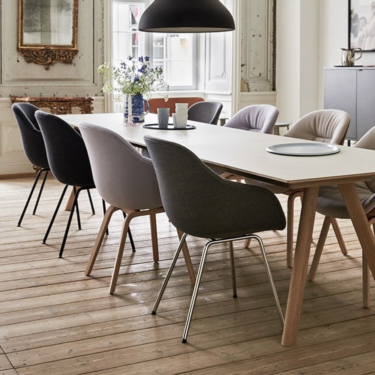 HAY CPH30 Table Extendable waterbased lacquered solid oak 200 x 90 cm + 1 extendable leaf - SHOWROOM MODEL
