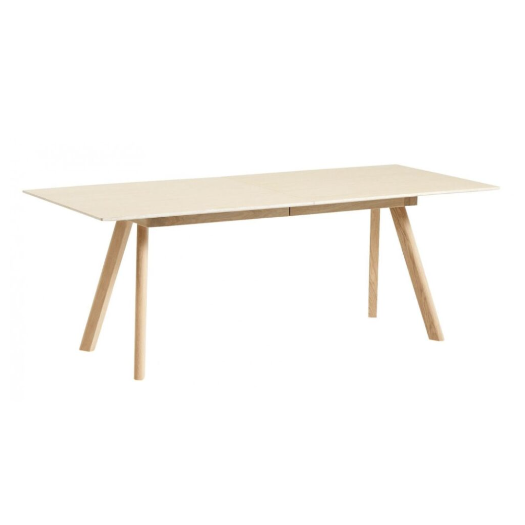 HAY CPH30 Table Extendable waterbased lacquered solid oak 200 x 90 cm + 1 extendable leaf - SHOWROOM MODEL