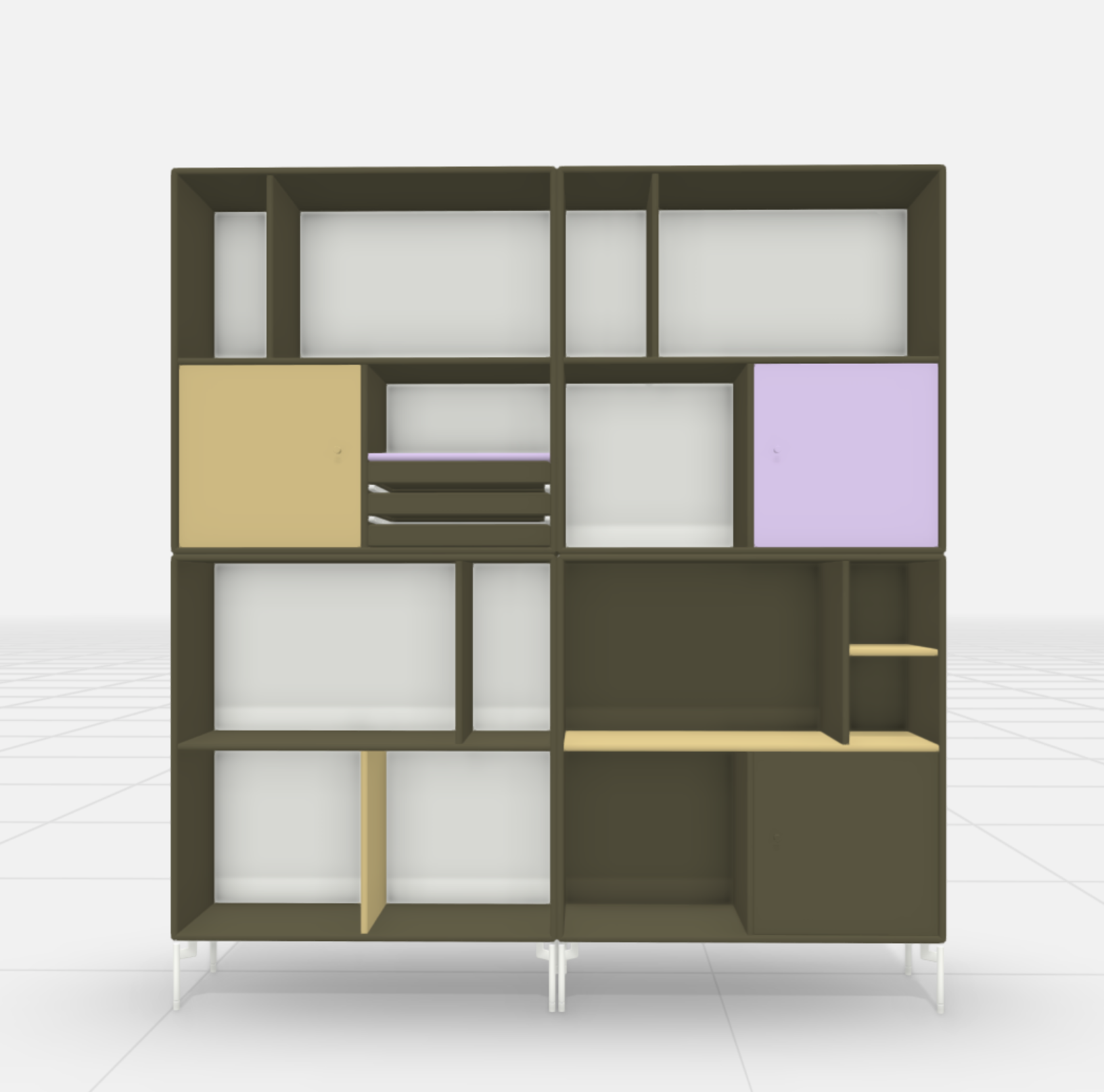 MONTANA Montana Read Low - Oregano, Snow, Cumin, Iris - SHOWROOM MODEL