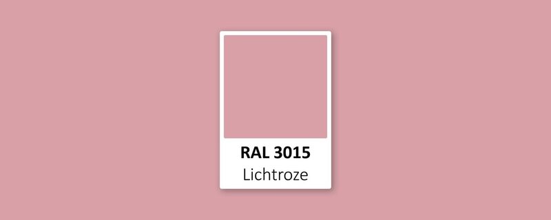 WÜNDER The Bench - Customized - RAL3015 Light Pink - SHOWROOM MODEL