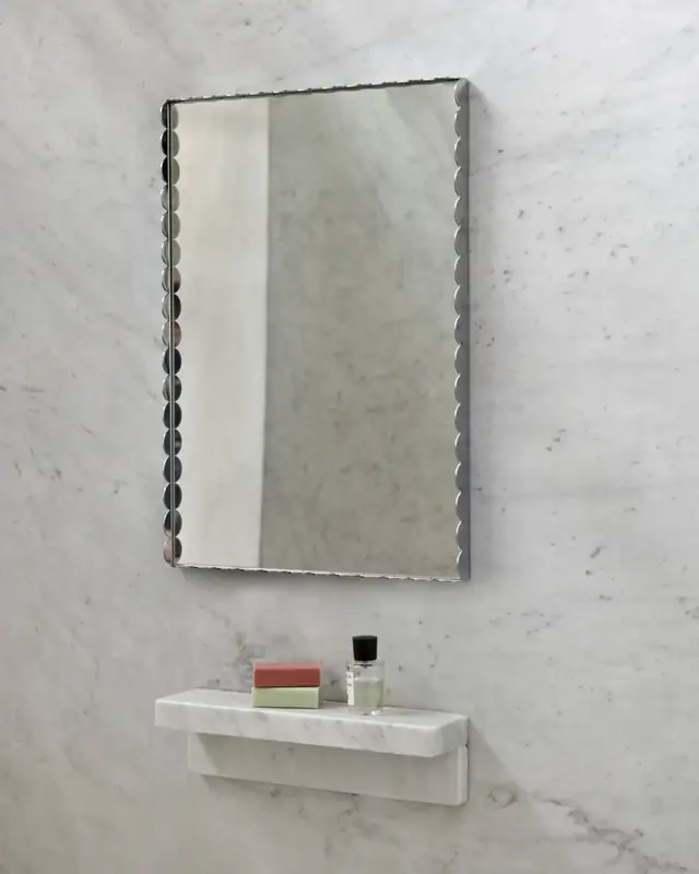 HAY Arcs Mirror Rectangle S - Mirrored