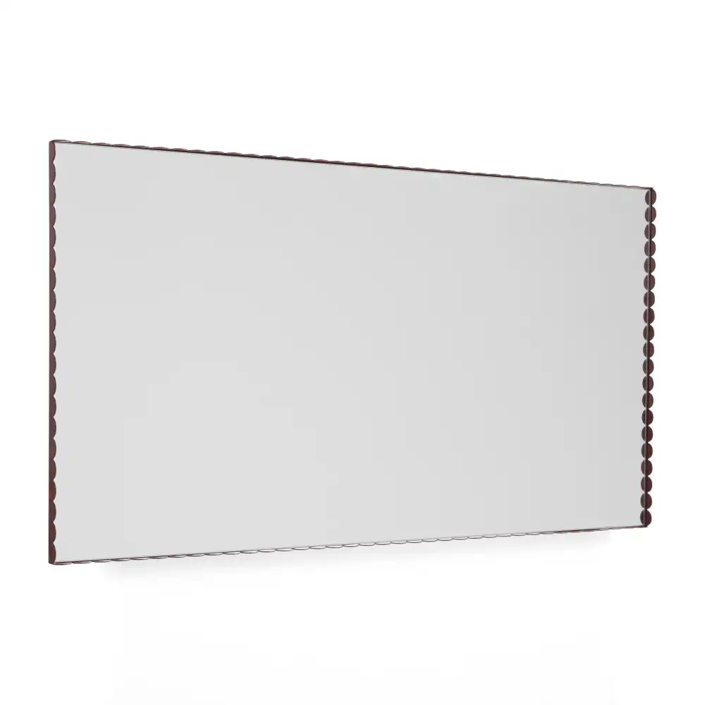 HAY Arcs Mirror Rectangle L - Burgundy