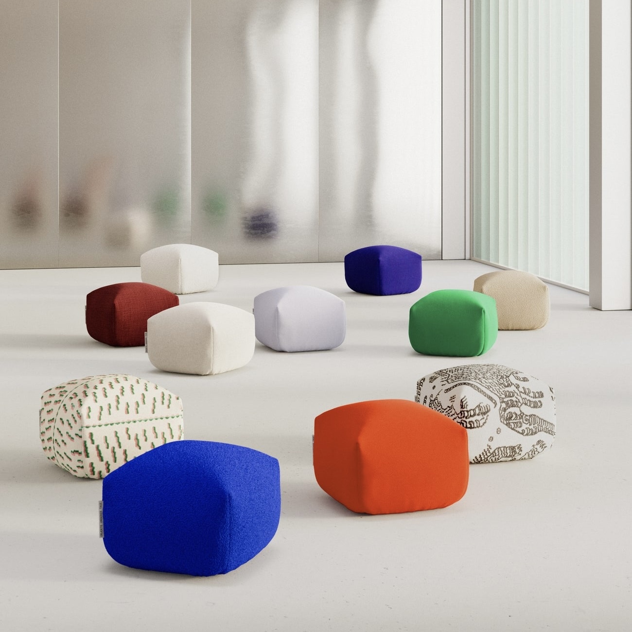 OBJEKTE UNSERER TAGE Sander Sofa Pouf Mini