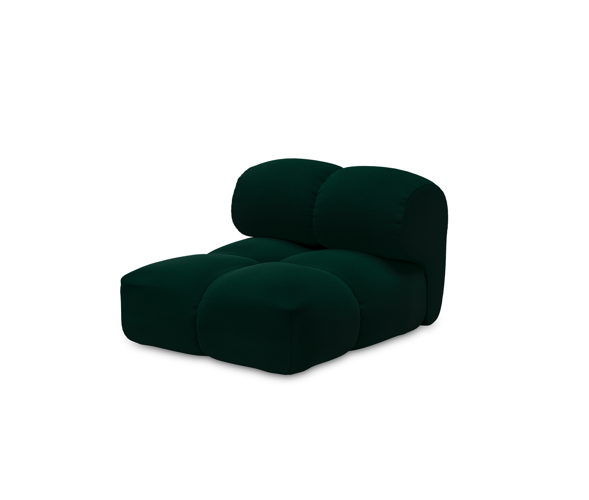 OBJEKTE UNSERER TAGE Sander Sofa Loungechair - Vidar 4 Fir Green