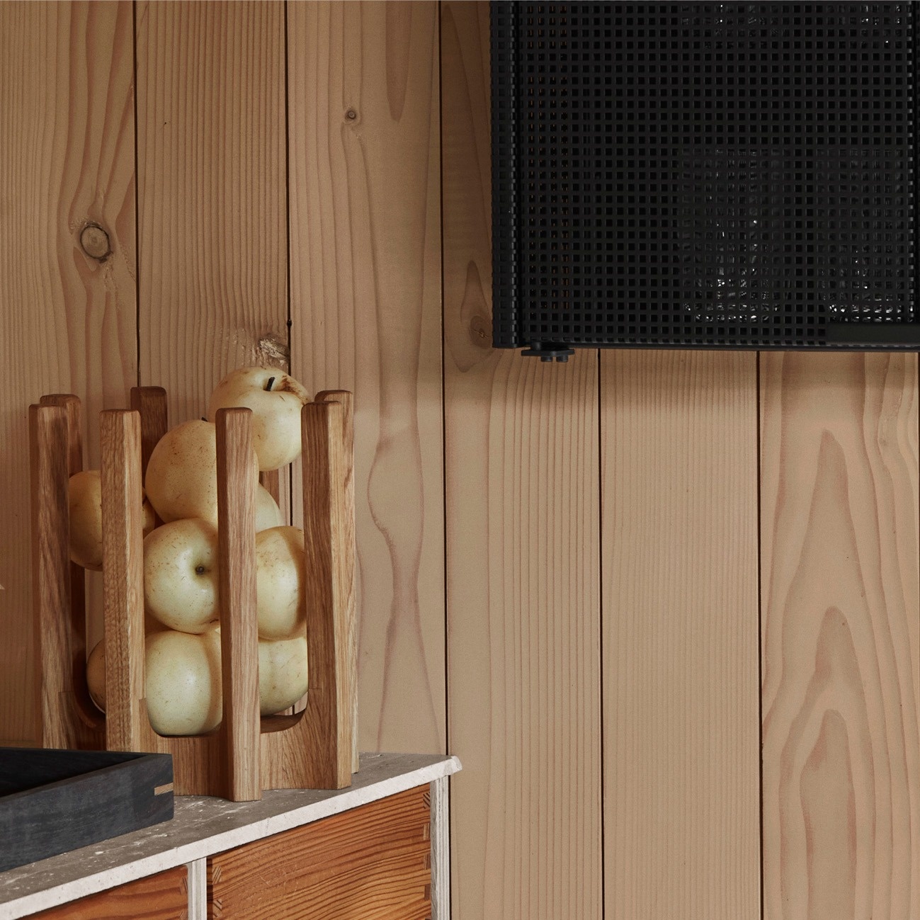 Kristina Dam Column Bowl - Warm Lacquered Oak