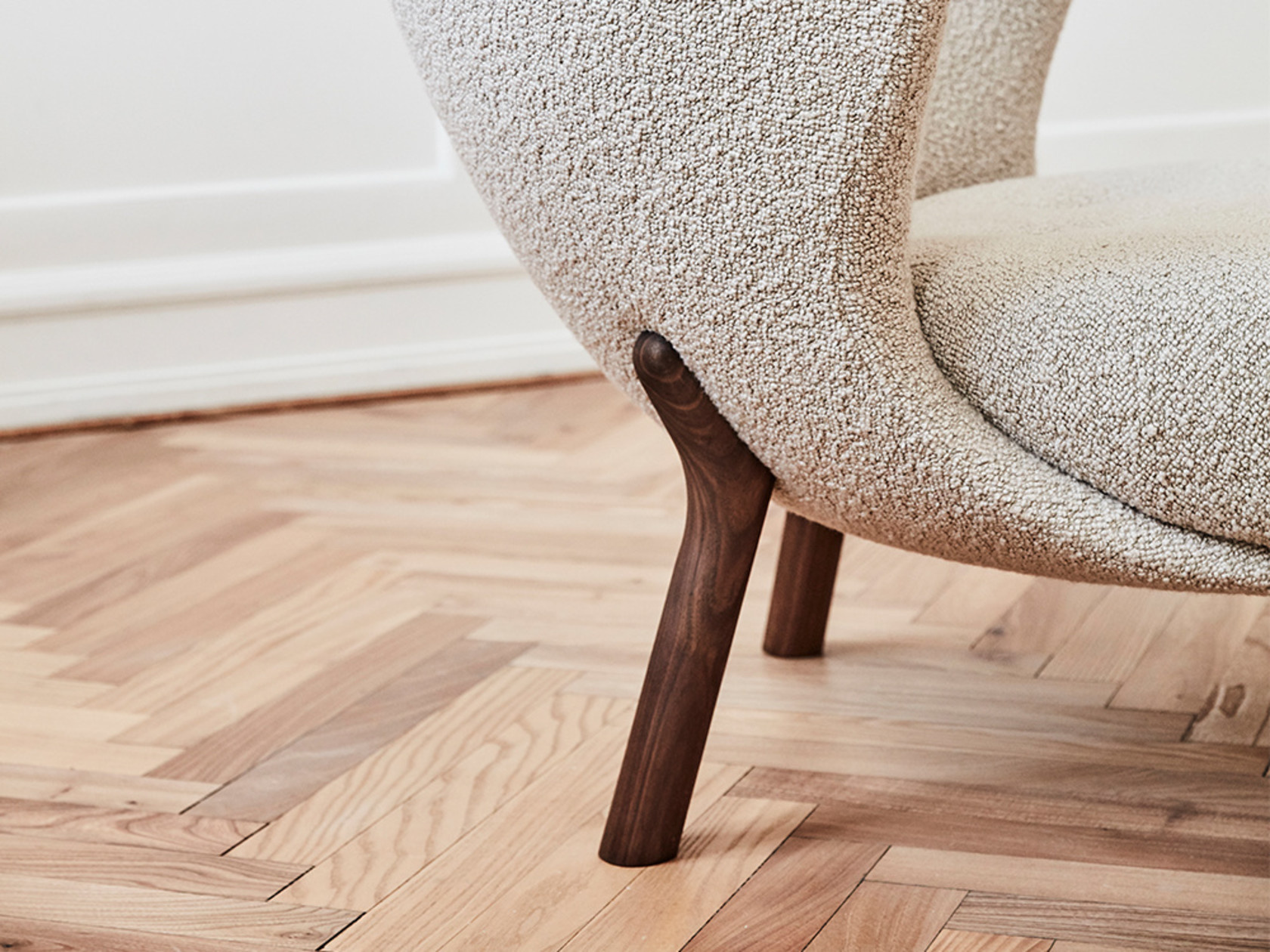 &Tradition Little Petra Loungeset - Karakorum 003/Walnut - SHOWROOM MODEL