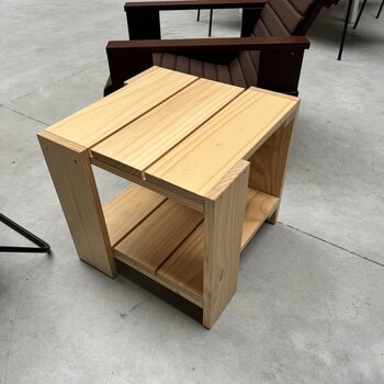 HAY Crate Bijzettafel Naturel - SHOWROOM MODEL