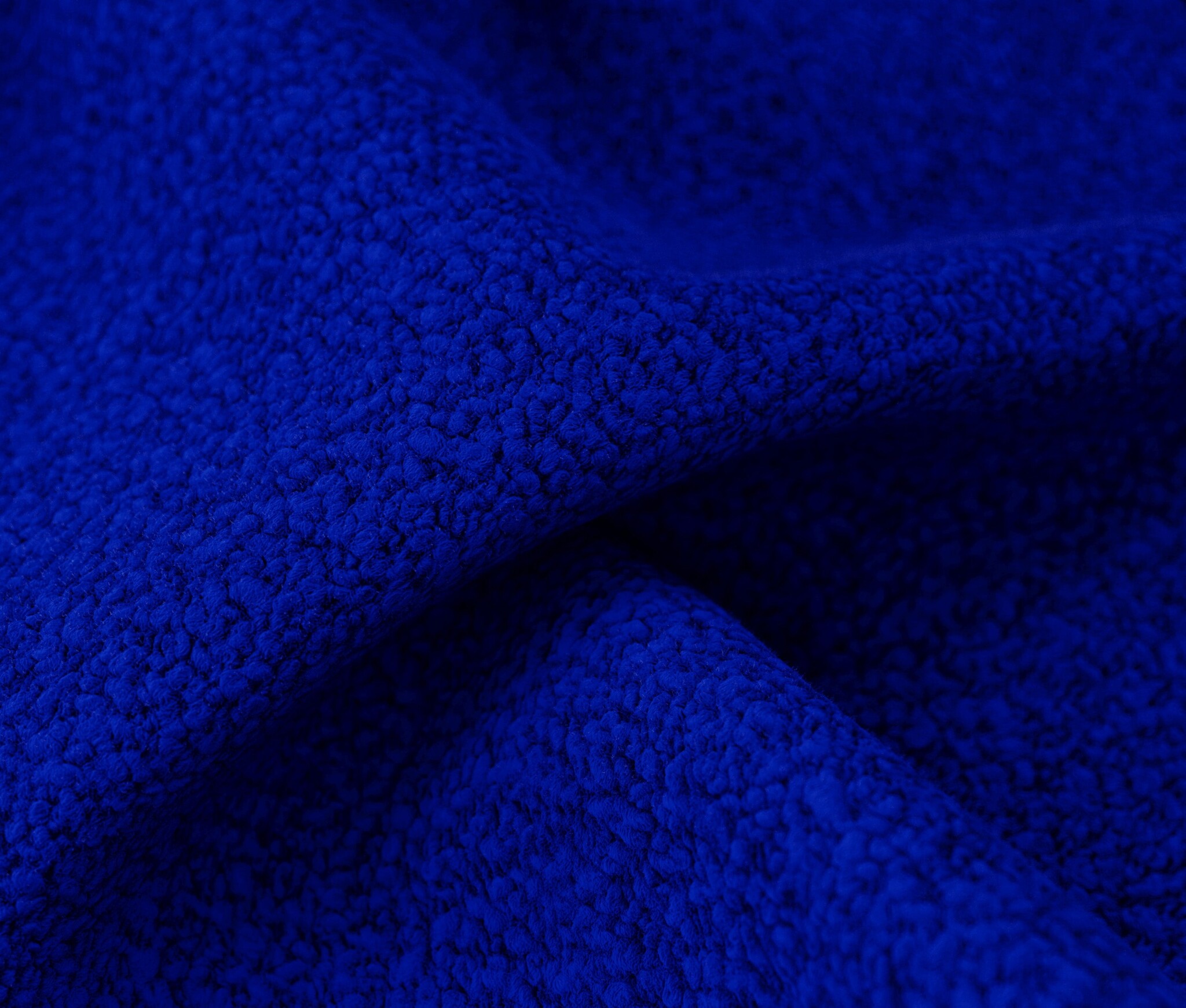 OBJEKTE UNSERER TAGE Sander Sofa Design 05 Left - Berlin 641 Cobalt Blue