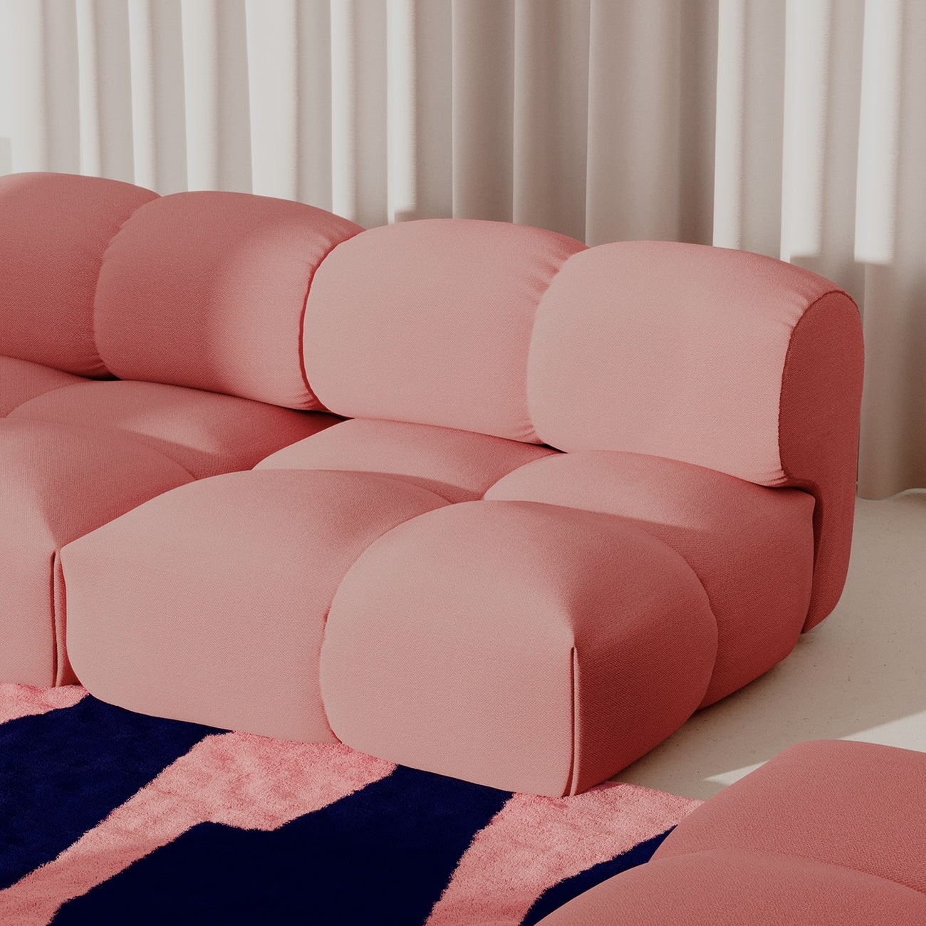 OBJEKTE UNSERER TAGE Sander Sofa Loveseat - Vidar 0956 Olive Green