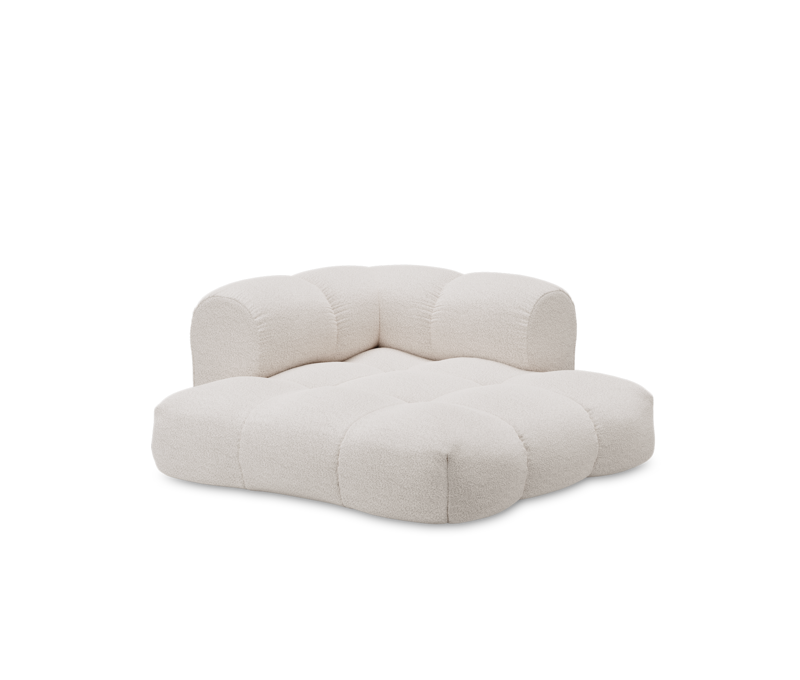 OBJEKTE UNSERER TAGE Sander Sofa Design 01 - Berlin 121 Ivory