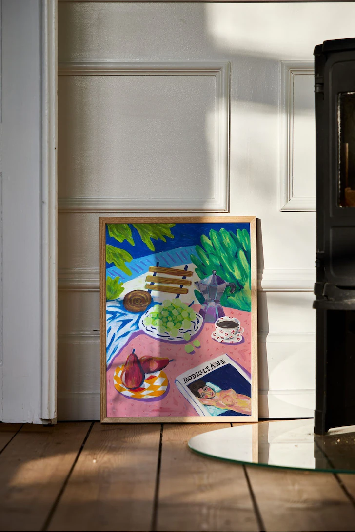 PAPER COLLECTIVE Frame, Natural Oak (acrylic glass)