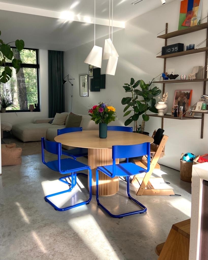 Moebe Ceramic Pendant - Wide - White