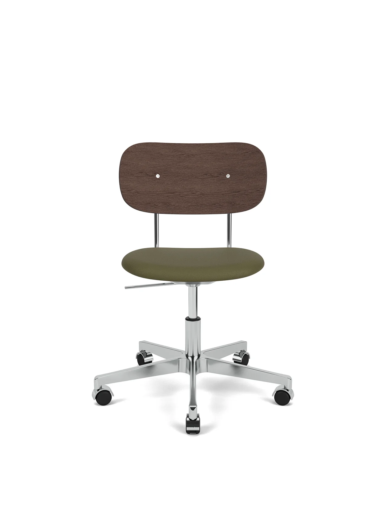 Audo Copenhagen Co Task Chair, Seat Upholstered, Aluminium base