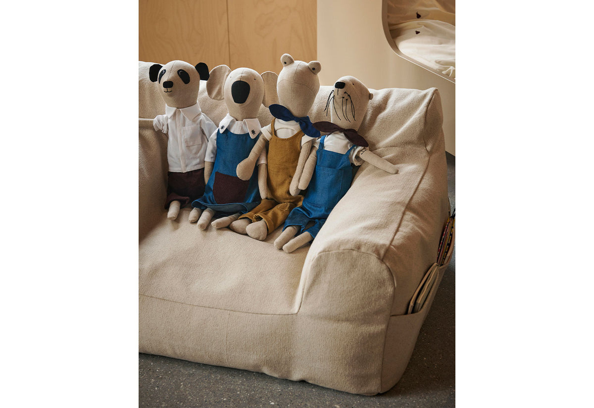 Ferm Living Billow Bean Bag - Off-white