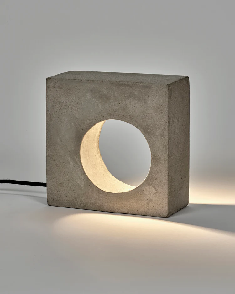 Serax Table Lamp Flastaire Concrete