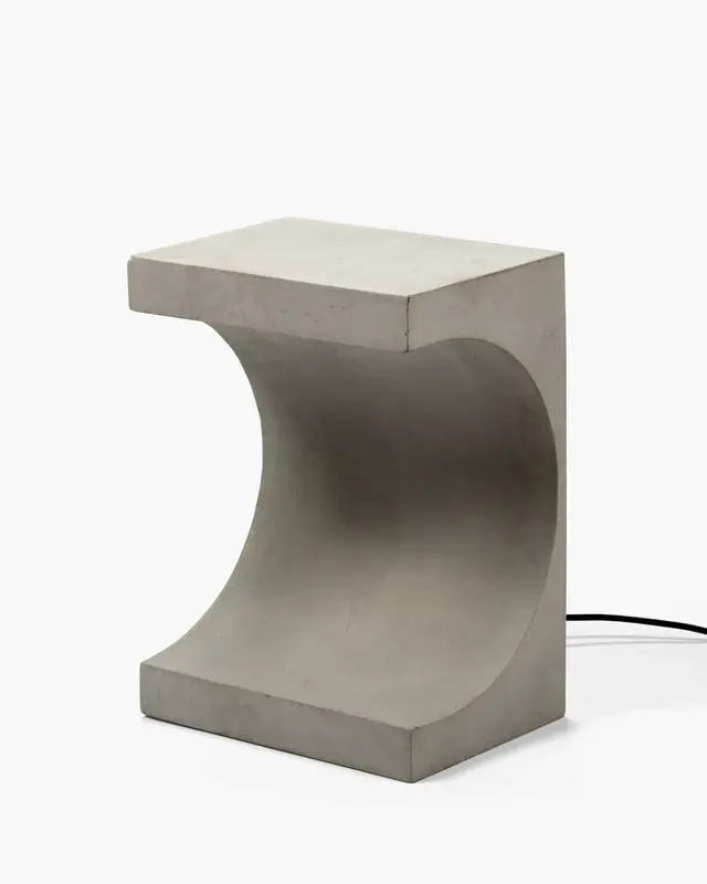 Serax Side Table Concrete Tangent
