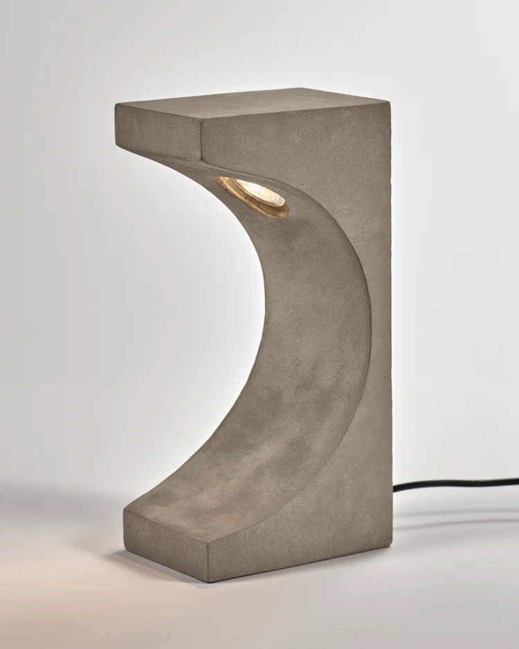 Serax Table Lamp Concrete Tangent
