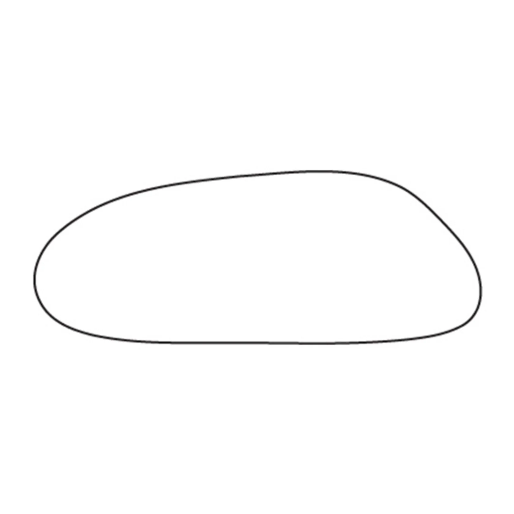 STUDIO HENK Blob eettafel - Slim X-type - Eiken gerookt gebeitst  220 x 100 cm