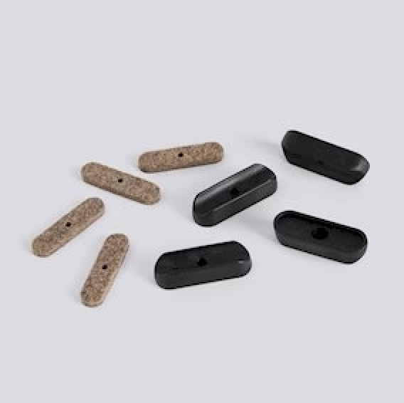 HAY AAS38 H65 Black base Black 2.0 incl felt glides