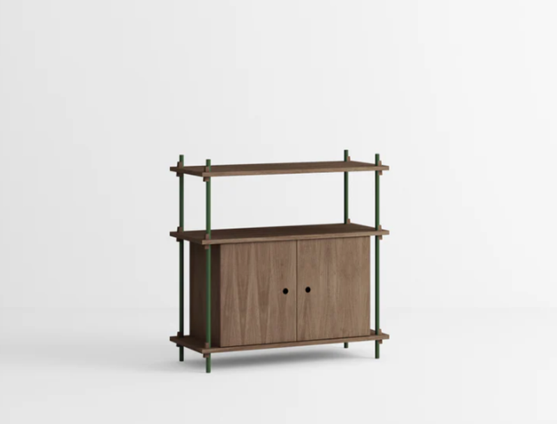 Moebe Shelving System – s.85.1.B - Smoked Oak