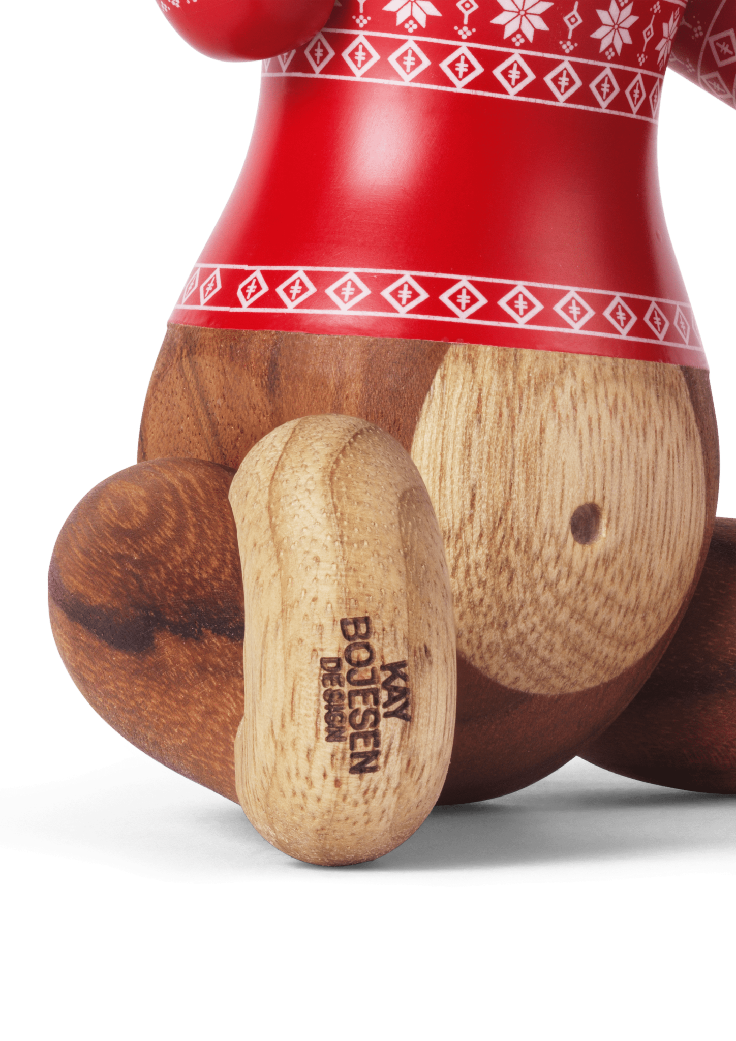 Kay Bojesen Christmas Jumper Monkey 2024 Small - Teak/Limba