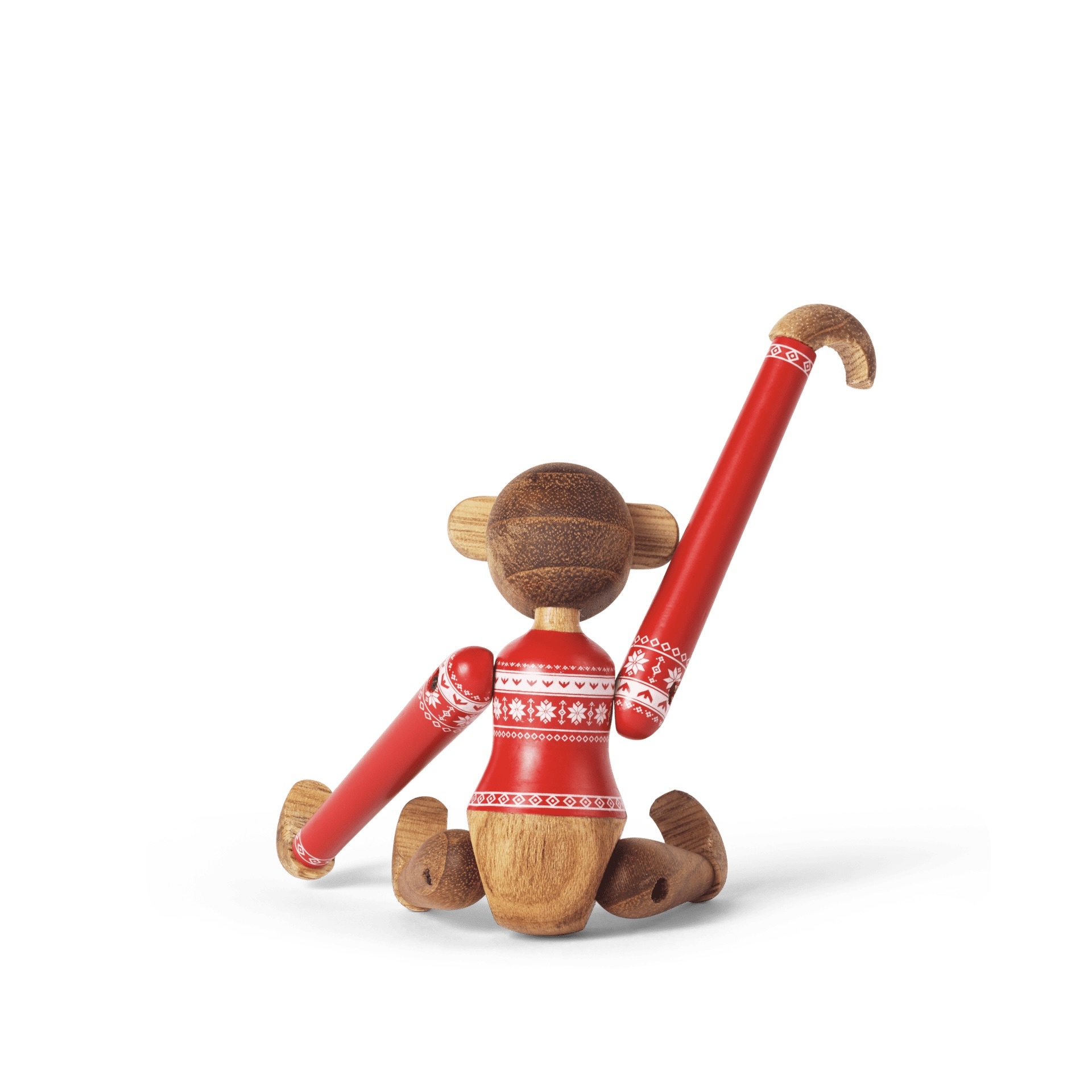 Kay Bojesen Christmas Jumper Monkey 2024 Mini - Teak/Limba