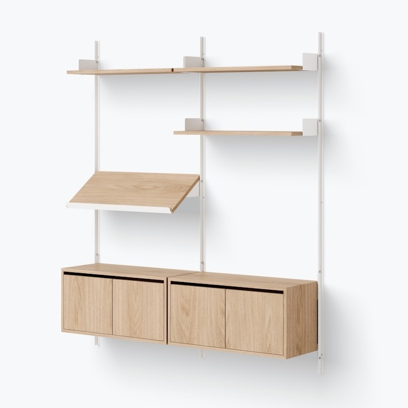New Works Living Shelf Cabinets Low w. Doors