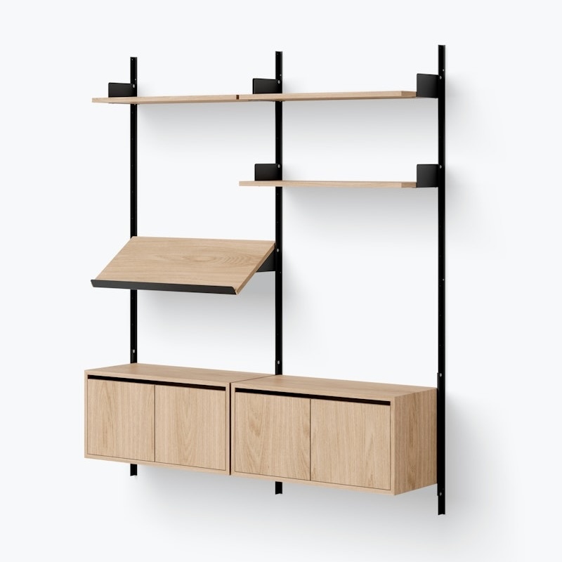 New Works Living Shelf Cabinets Low w. Doors