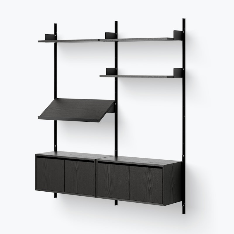 New Works Living Shelf Cabinets Low w. Doors