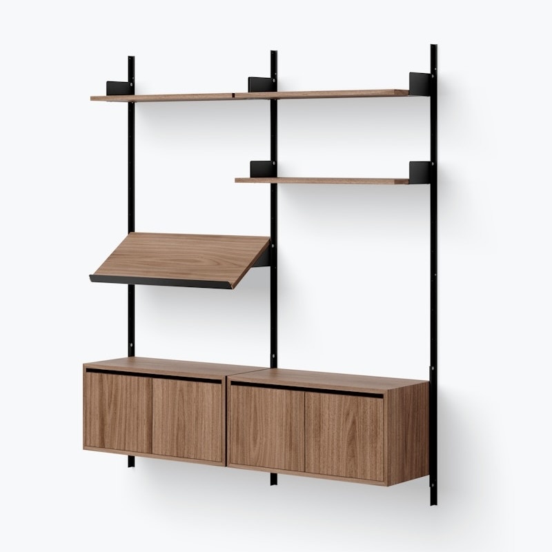 New Works Living Shelf Cabinets Low w. Doors