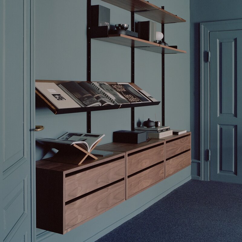 New Works Living Shelf Cabinets Low w. Doors