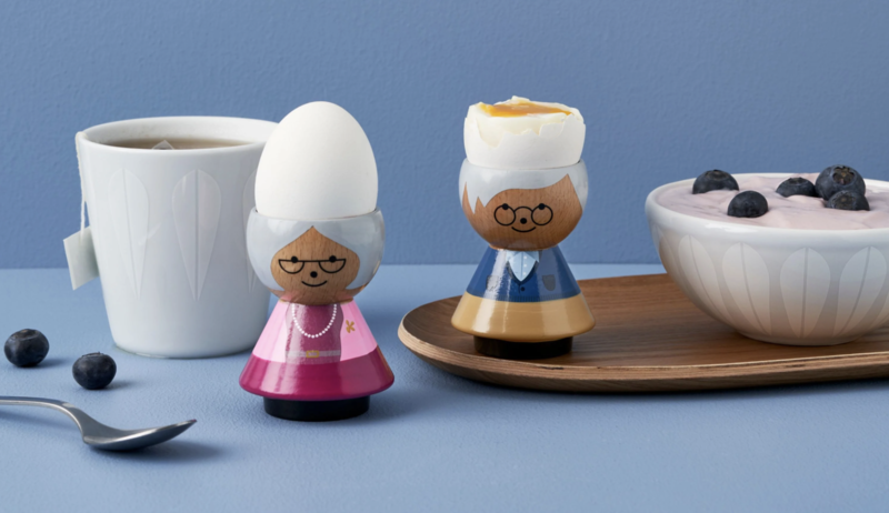 Lucie  Kaas Bordfolk egg holder Grandpa