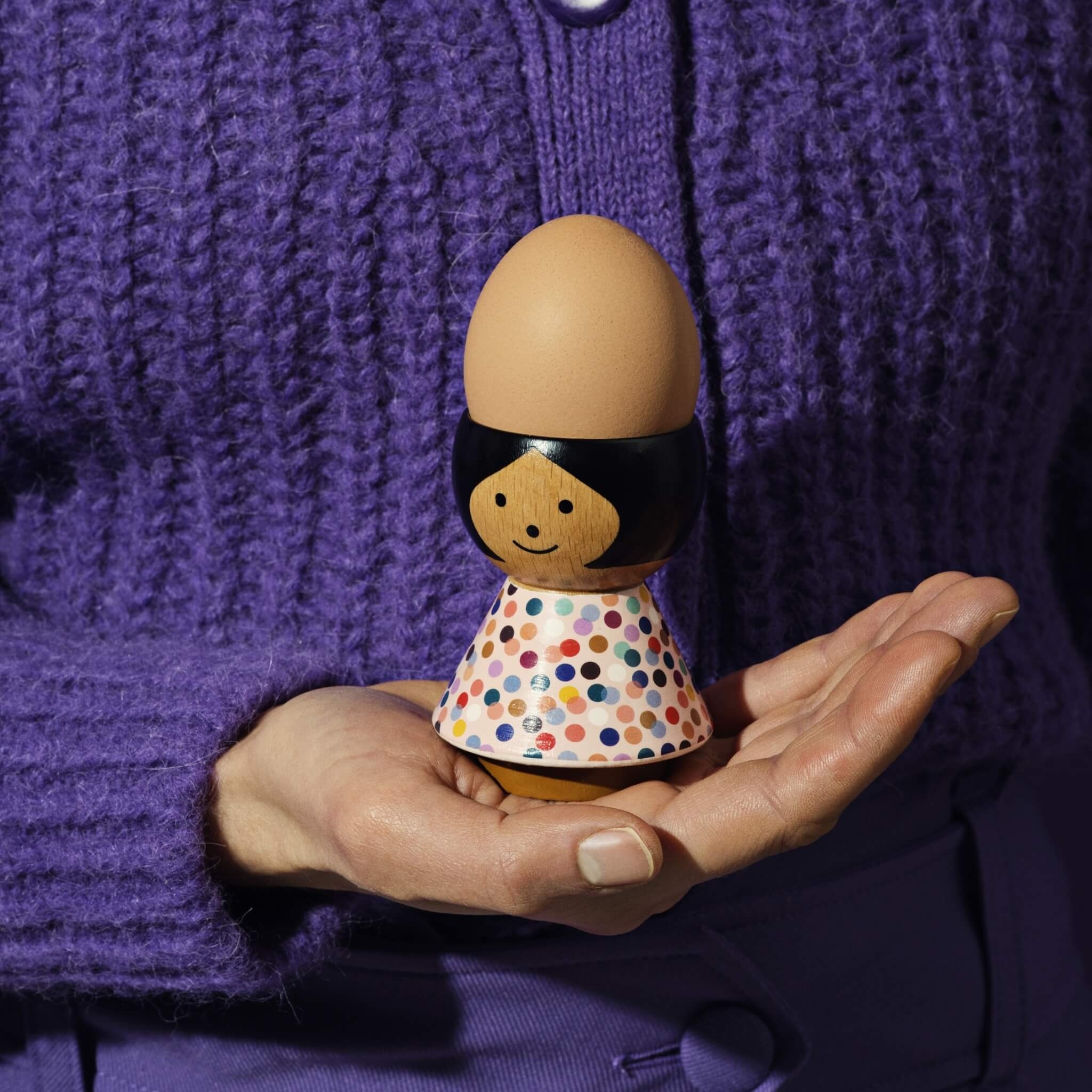 Lucie  Kaas Bordfolk egg holder girl Poppy