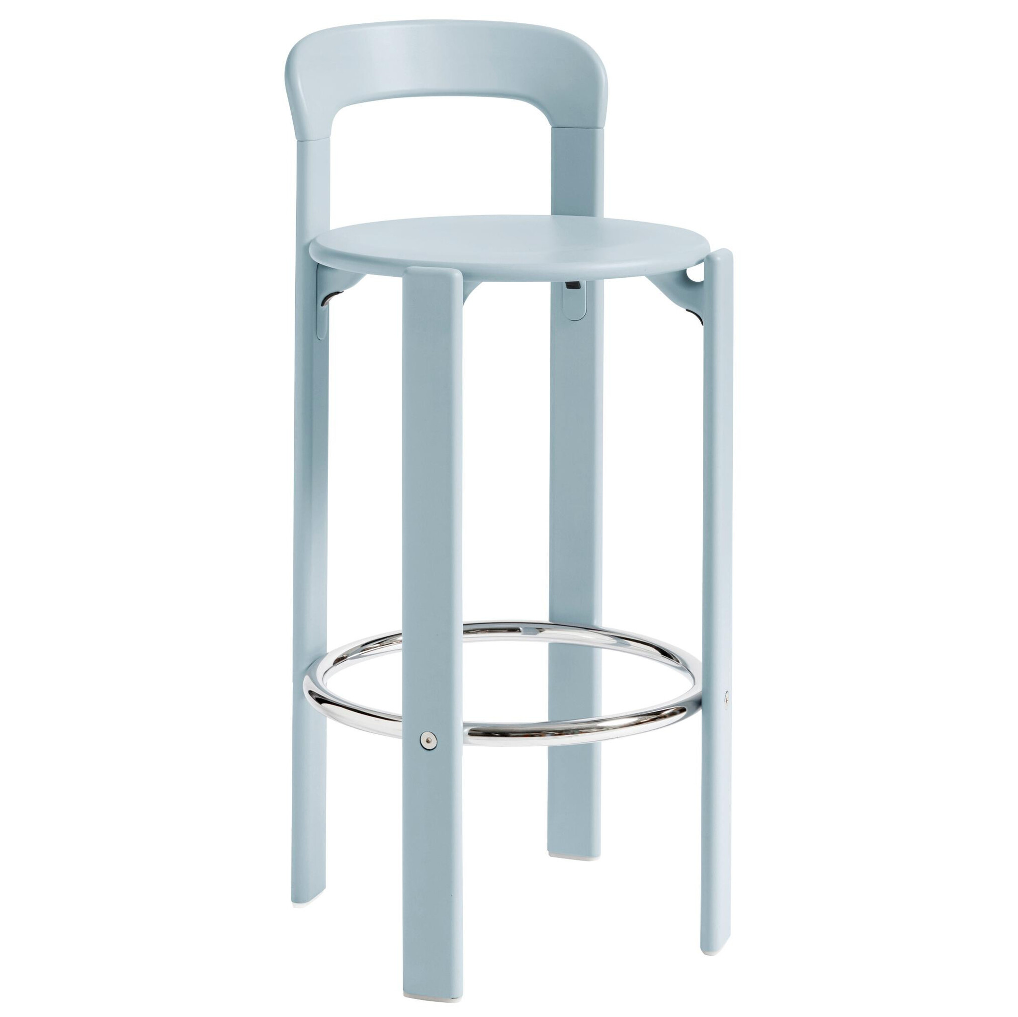 HAY Rey Bar Stool 75 Slate Blue