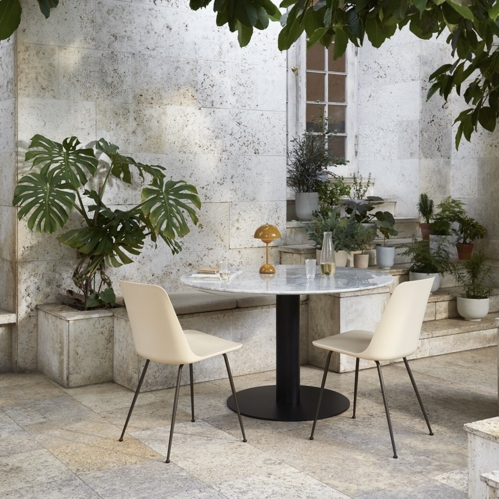 &Tradition In between 130 cm - Bianco Carrara/bronzed - SHOWROOM MODEL