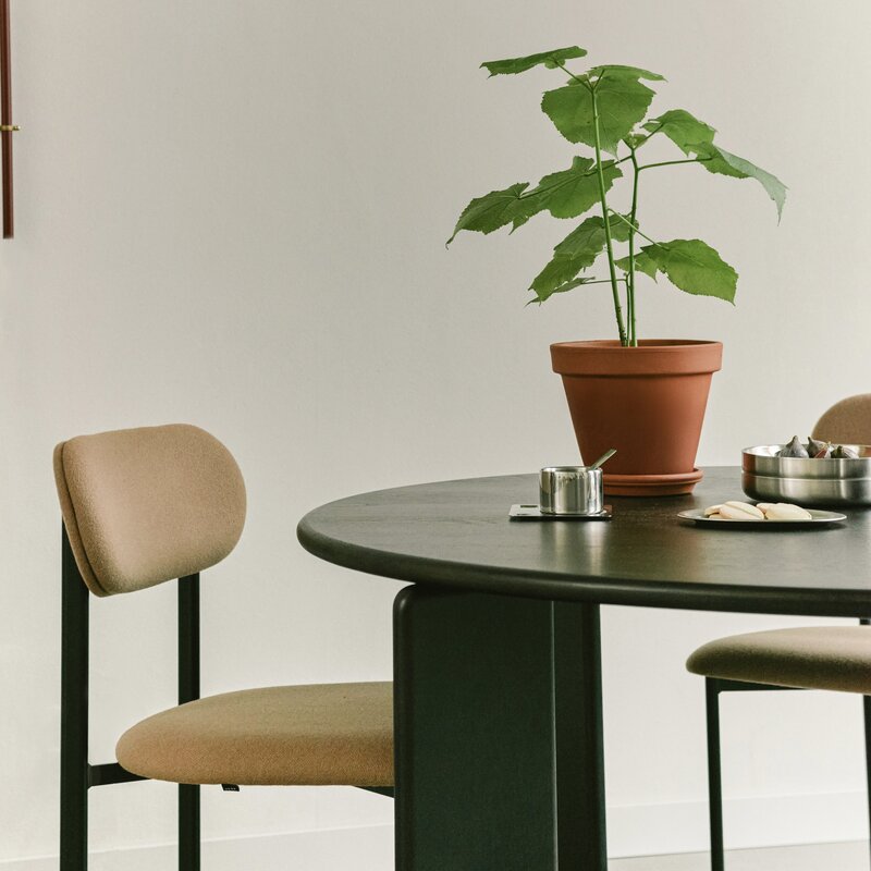 STUDIO HENK Eettafel rond - Soft - 130 cm - ronde rand - Eiken natural hardwax olie