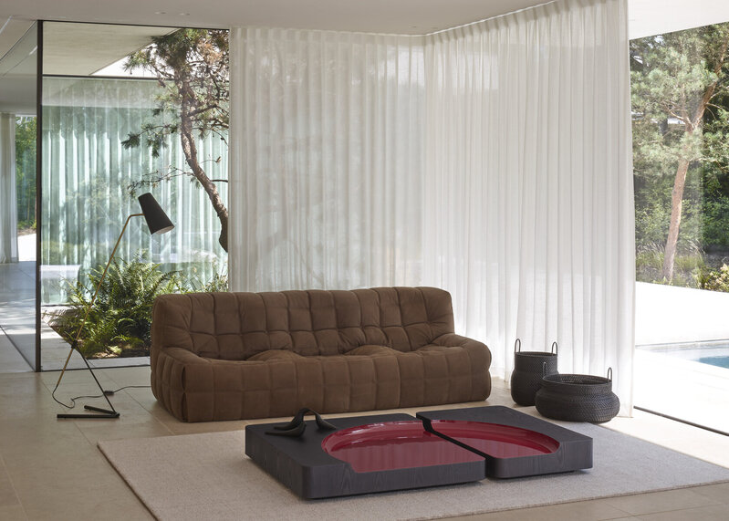 Ligne Roset Kashima Medium 2-zit Left Arm - Vidar Sable