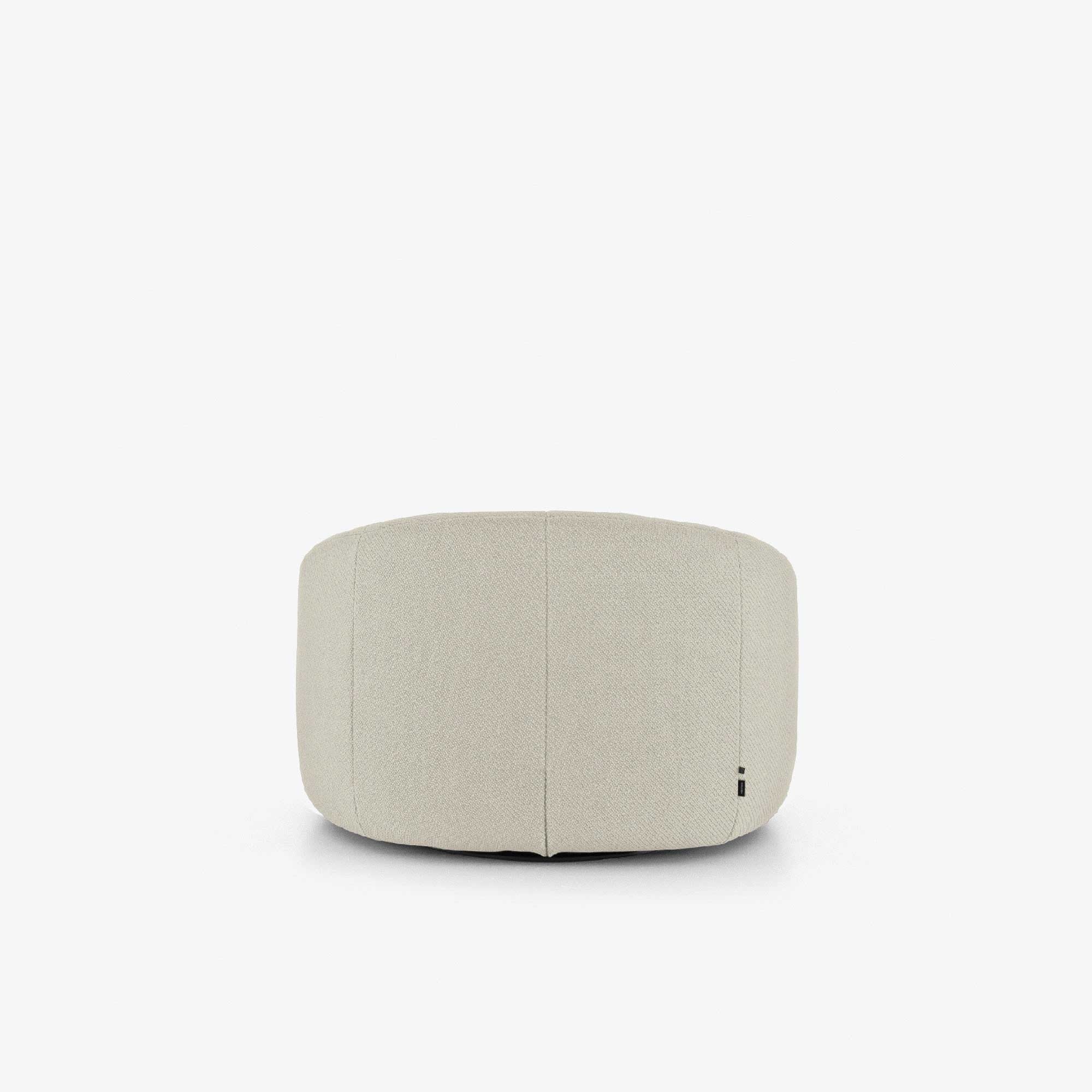 Ligne Roset Pumpkin Swivelling armchair - Coda Creme/Kiwi