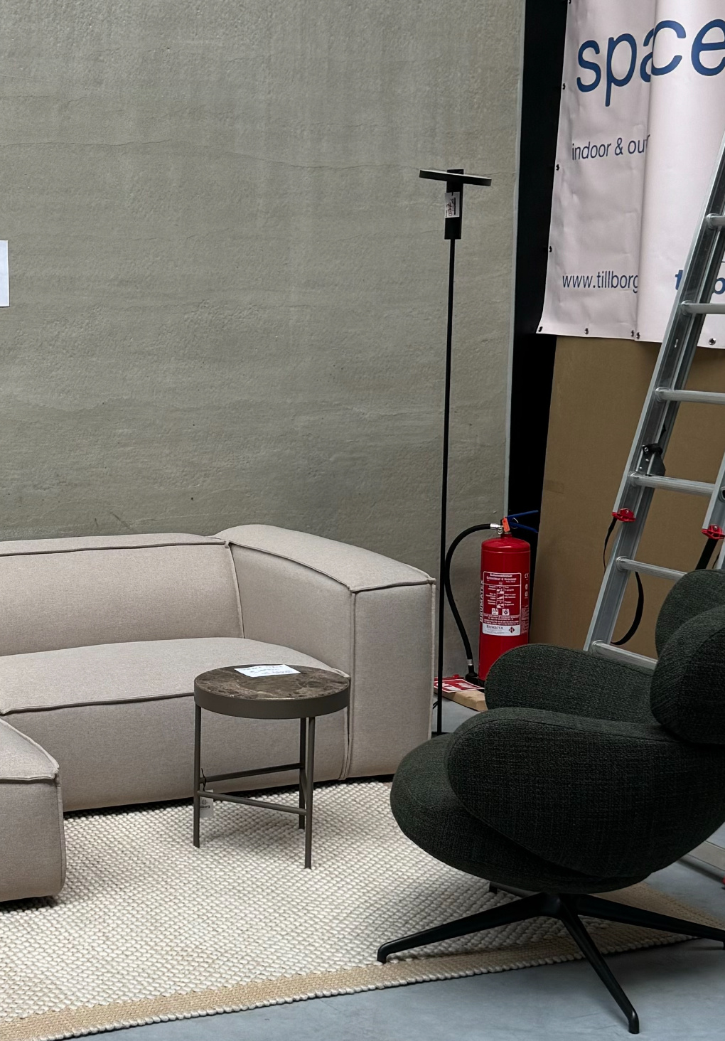 BEADS FLOOR UPLIGHT - SHOWROOM MODEL