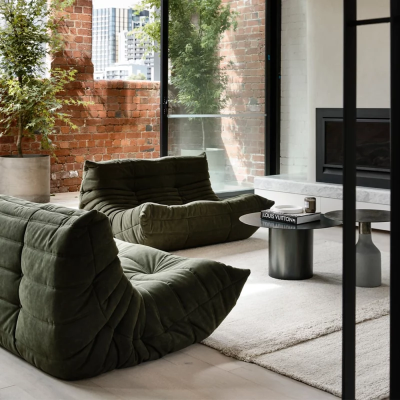 Ligne Roset Togo 2-zitsbank - Alcantara QUICK SHIP